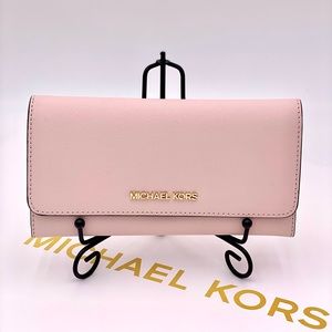 Michael Kors Trifold Wallet Pink
